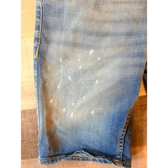 Levi's Jean Shorts Girls 14 Blue Denim 511 Performance Slim Red Tab High Waisted - Picture 6 of 15